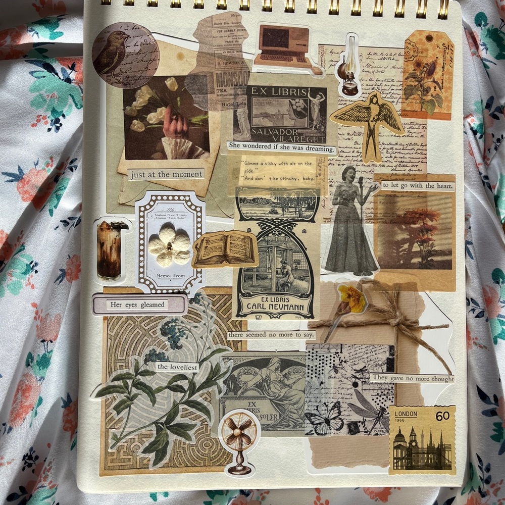 Scrapbooking / Journaling artwork. Stationary
